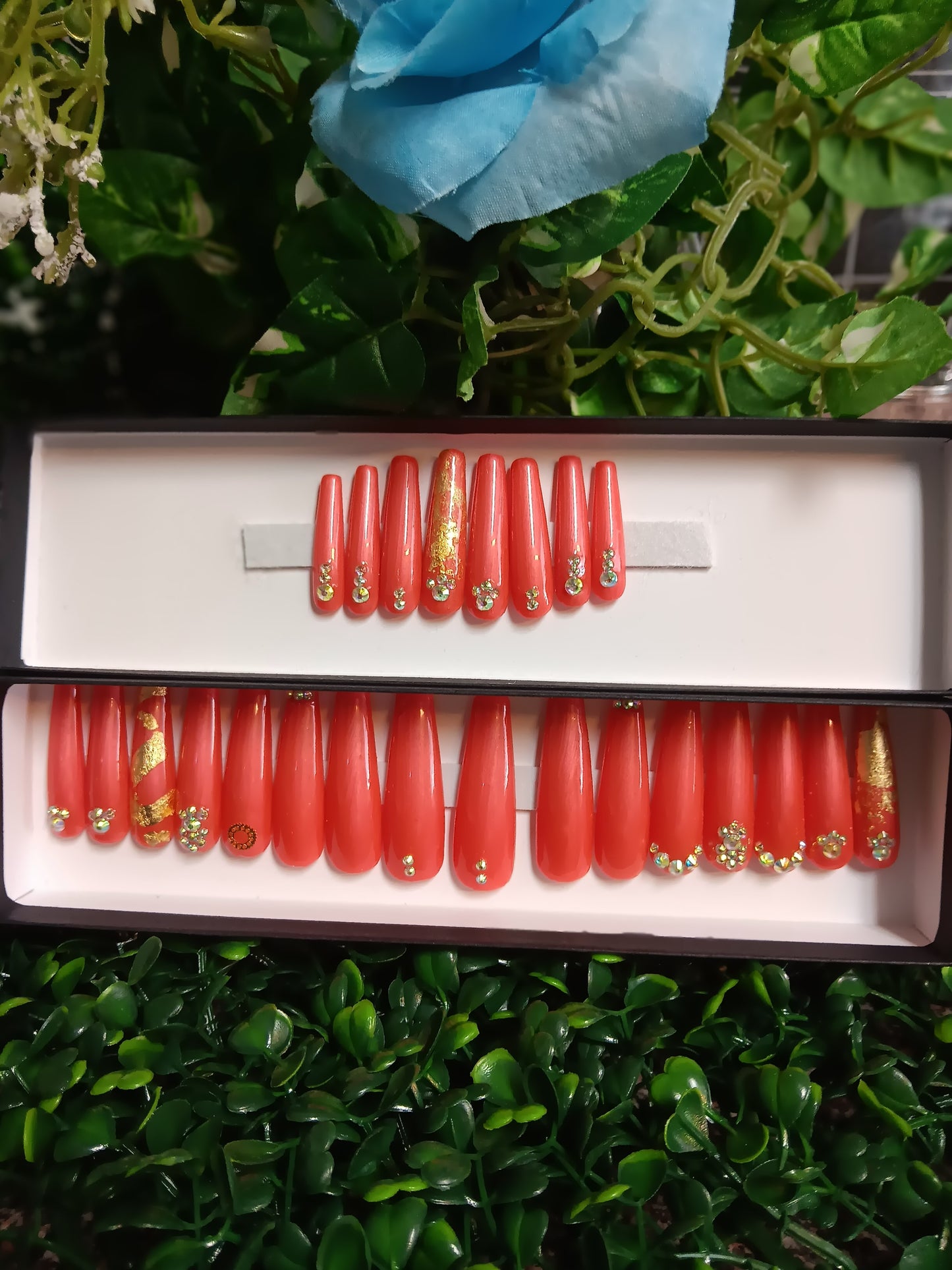 Dreams Wonder(Long Ballerina) Press on Nails (20 Nails)