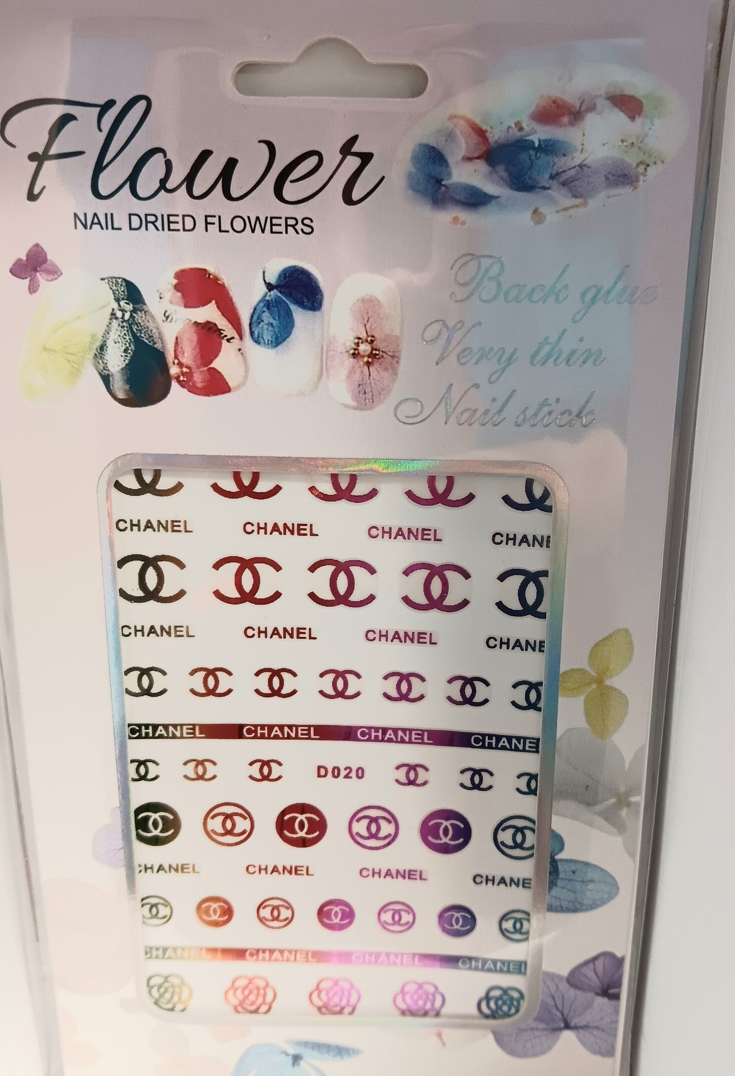 Designer Nail Stickers (Chanel)