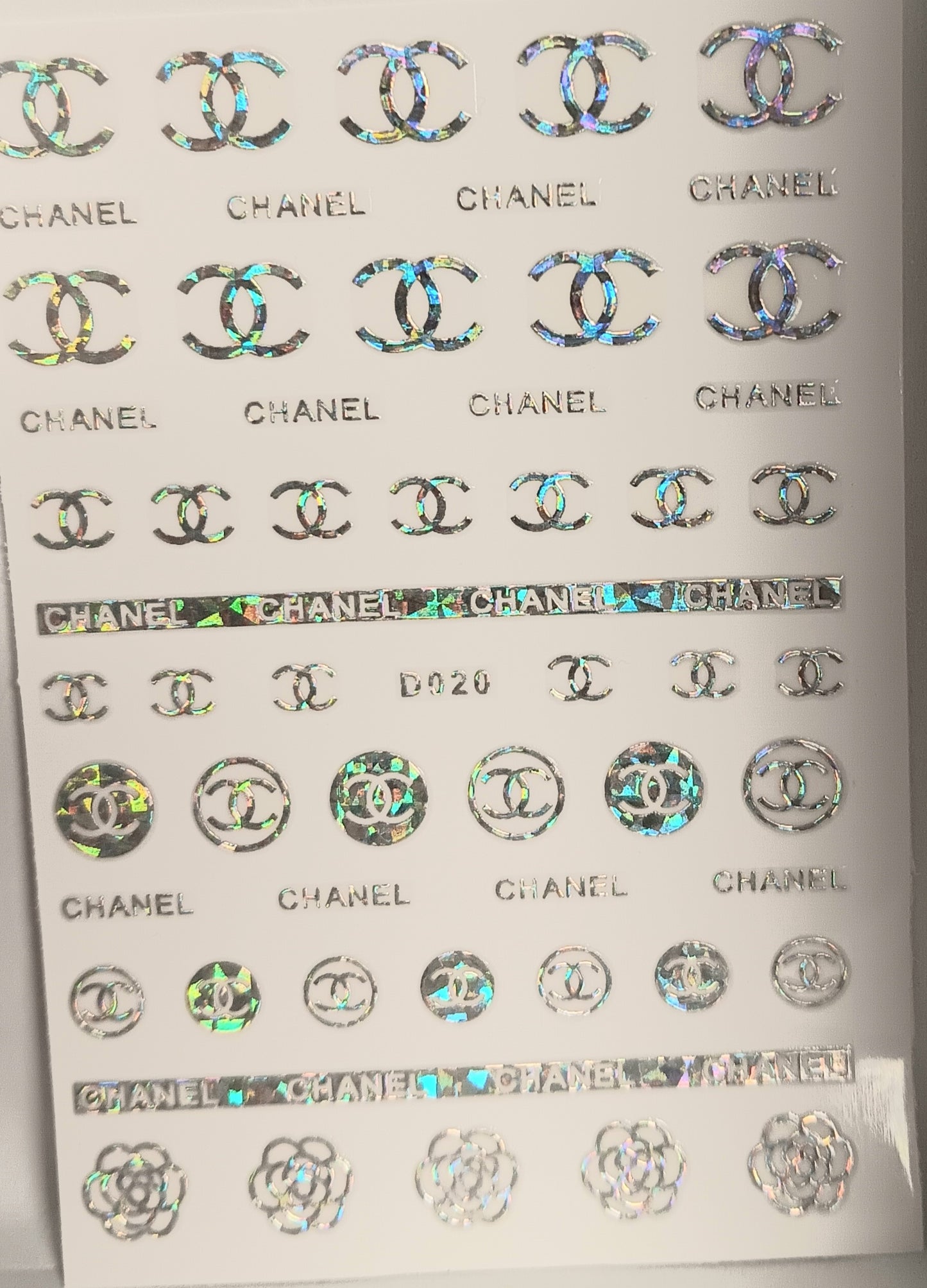 Designer Nail Stickers (Chanel)