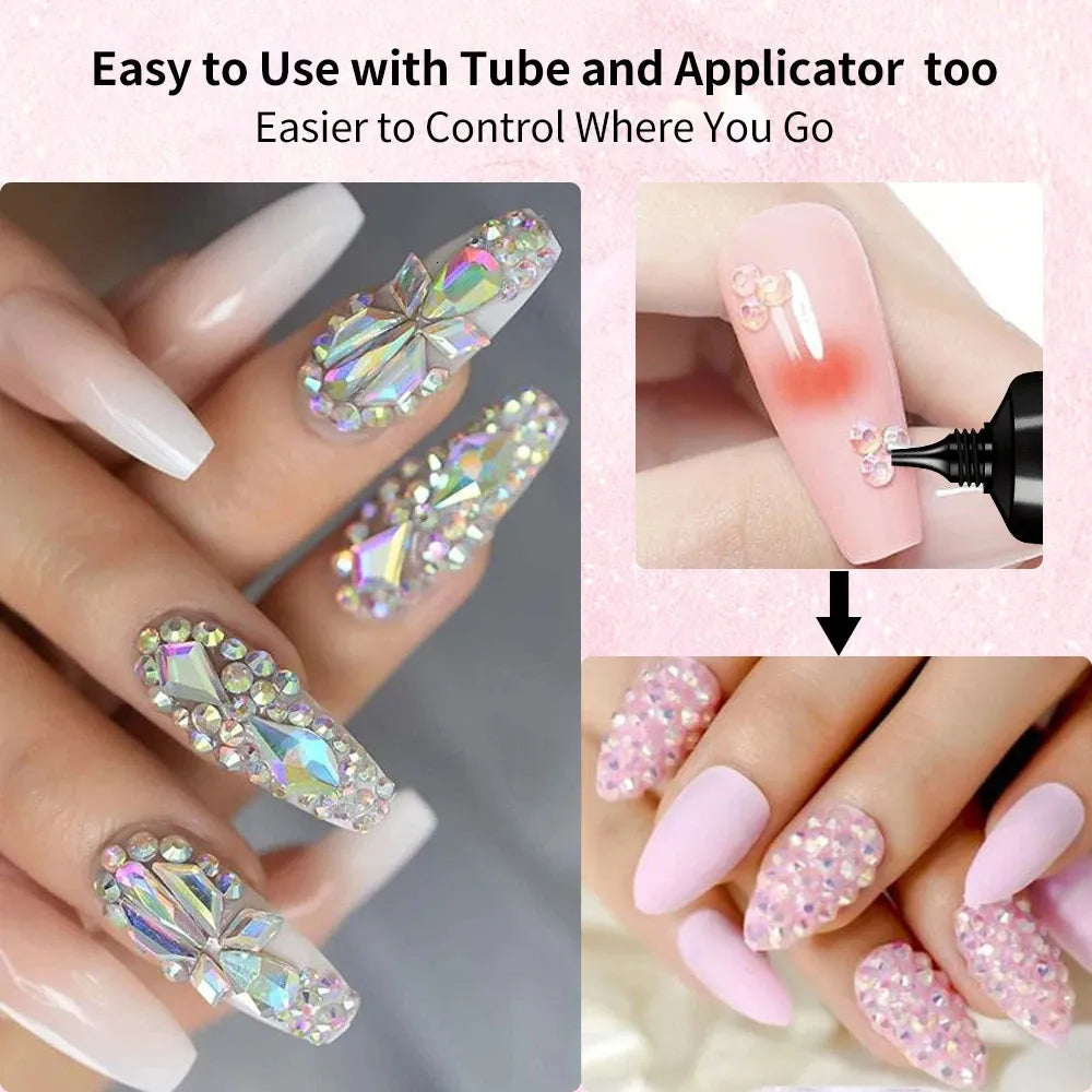 Rhinestone Nail Glue Gel