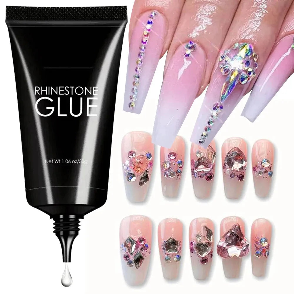 Rhinestone Nail Glue Gel